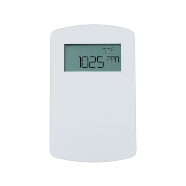 Dwyer Instruments Carbon Dioxide/Temp, Wall Mount, 10K Type III Thermistor Temp Output, North American Housing. CDT-2N4A - main